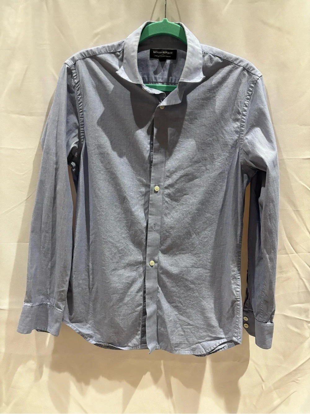 Banana Republic Men's Light Blue  Shirt